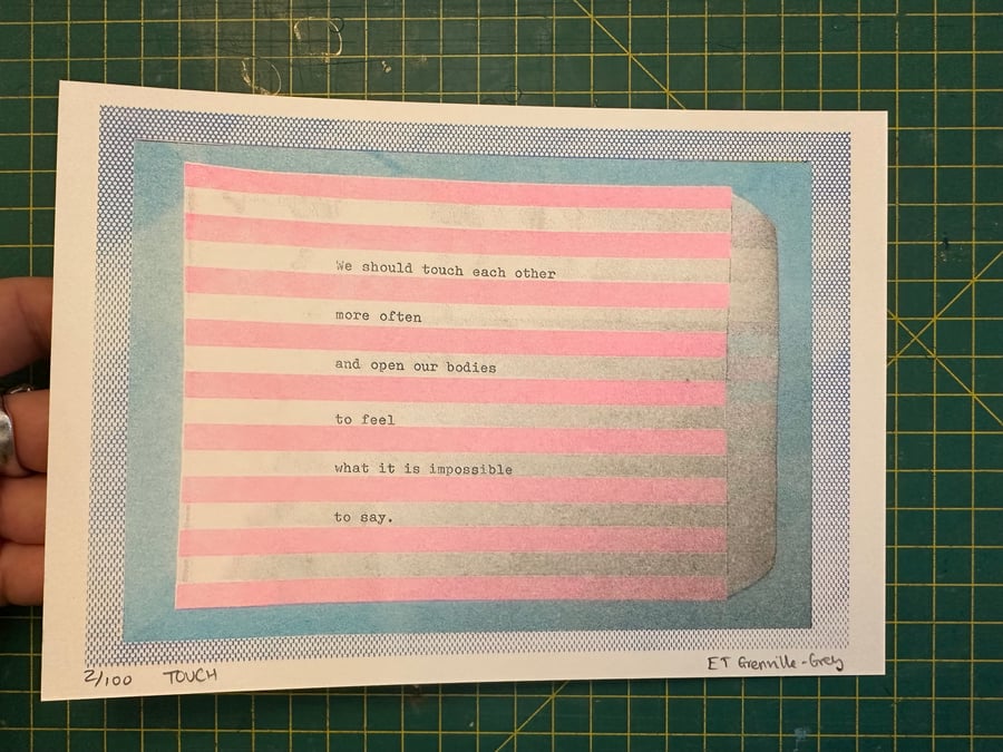 Touch - A5 Risograph