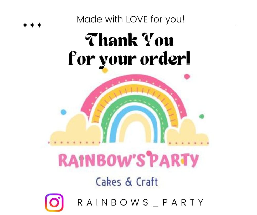 Rainbows Party Craft