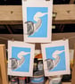'Crags Heron' Lino Print  - Image 6