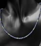 Iolite sterling silver smokey 5mm stud earrings Taurus gift - Image 6