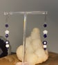 Mollie - Blue & White Star Earrings  - Image 2