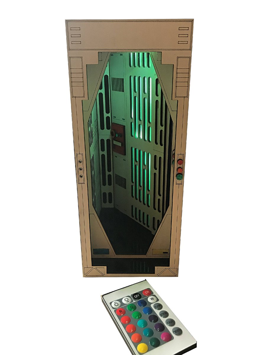 Star Wars Book Nook or display stand - Complete Kit, No Tools Required, With USB