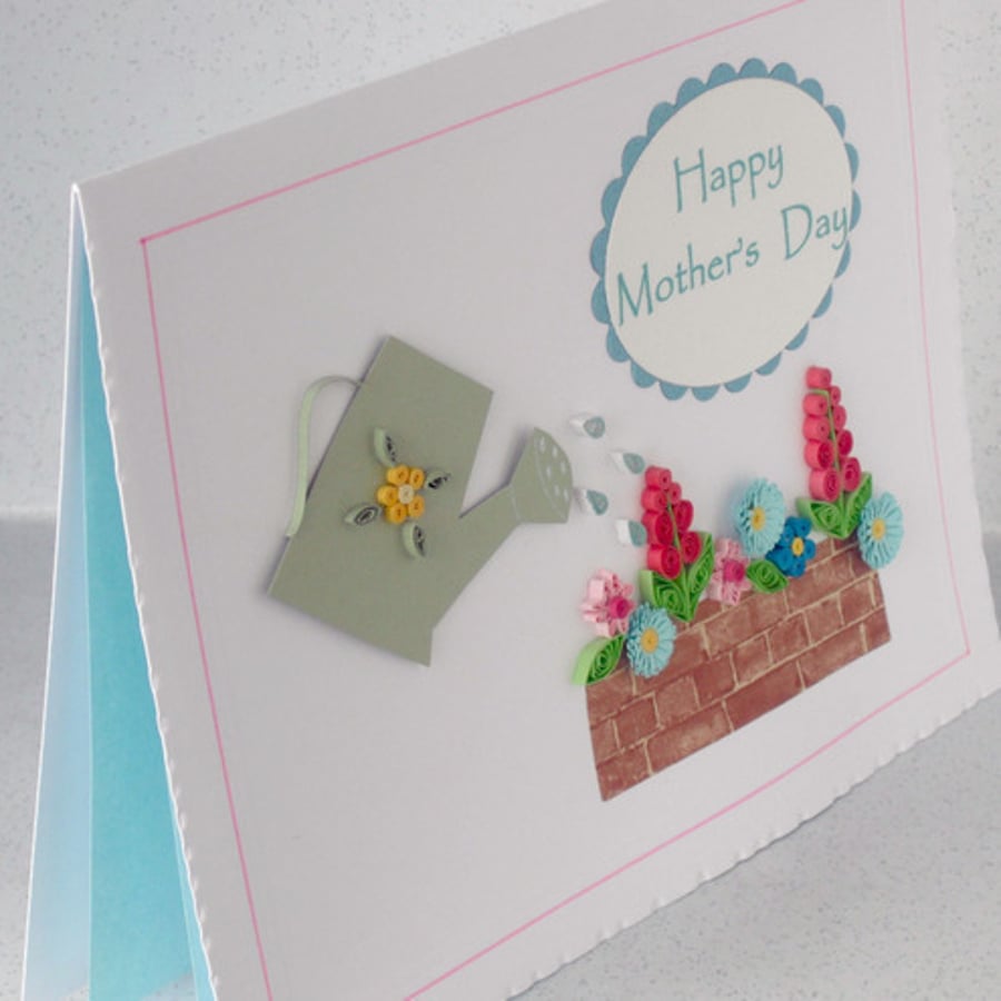 Quilled mother's day card