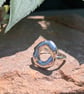 Chunky Molten sterling silver ring  - Image 3