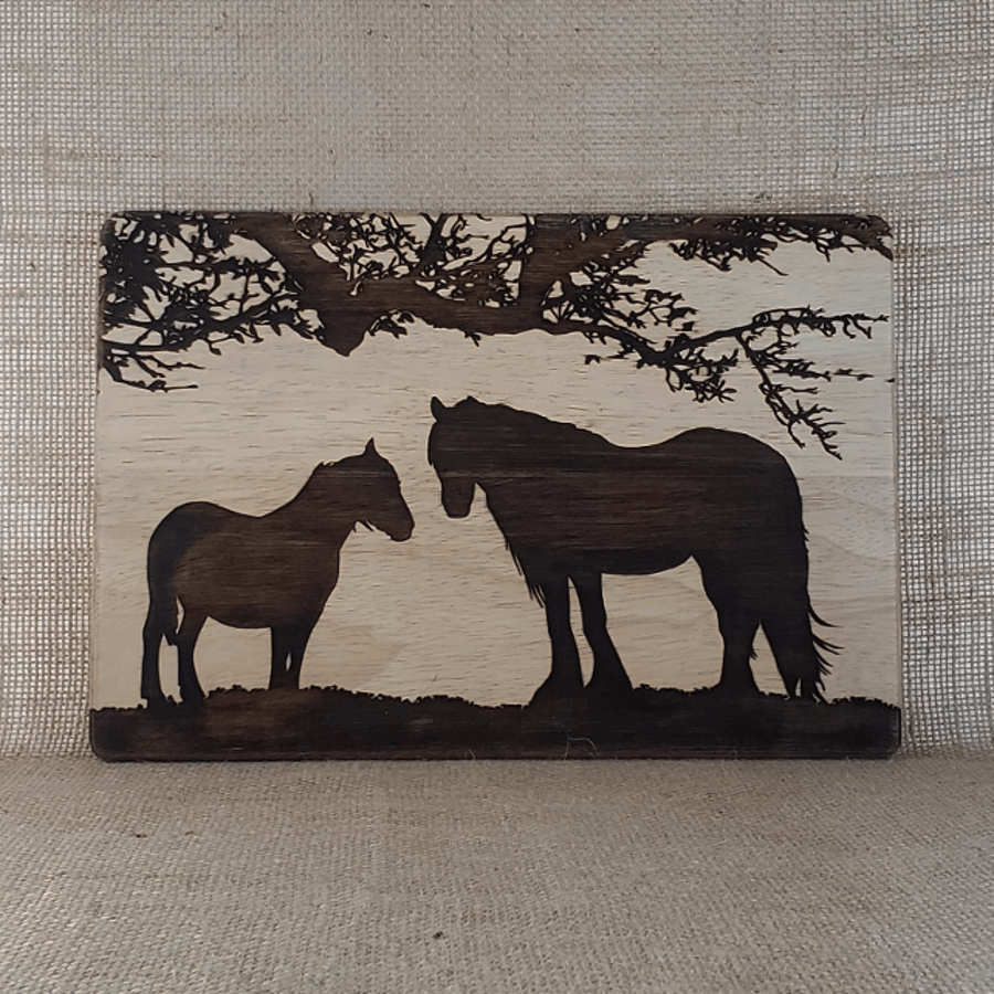 The Shire - Laser Engraved Wooden Plaque
