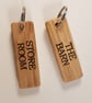 Small Oak Key Ring - Image 4