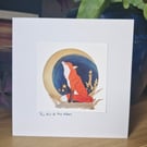 The Fox & the Moon Card