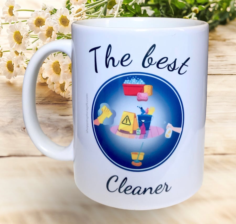 The Best Cleaner Mug. Mugs For Cleaners For Christmas, Birthday 