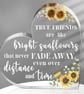 Self Standing Heart - true friends 