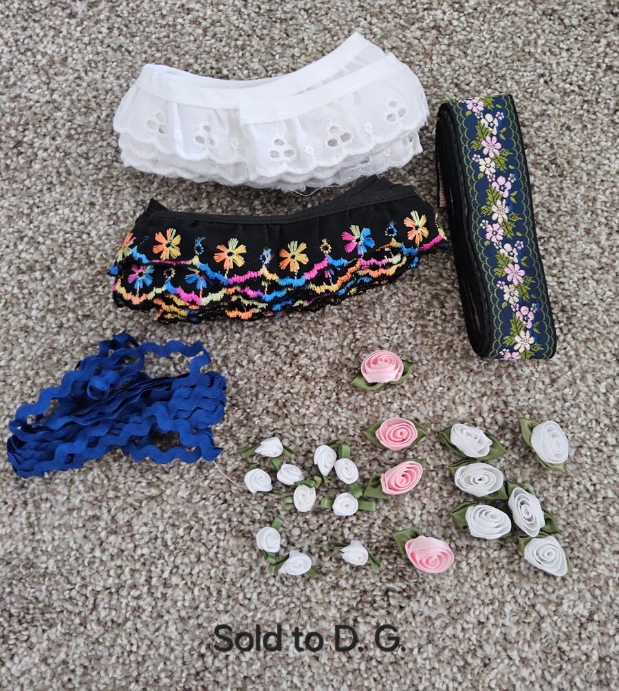 Mixed bag of Haberdashery 