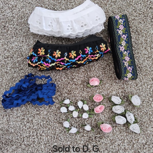 Mixed bag of Haberdashery 