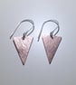 Copper Triangular Drop Earrings (ERCUDGTR3) - UK Free Post - Image 3