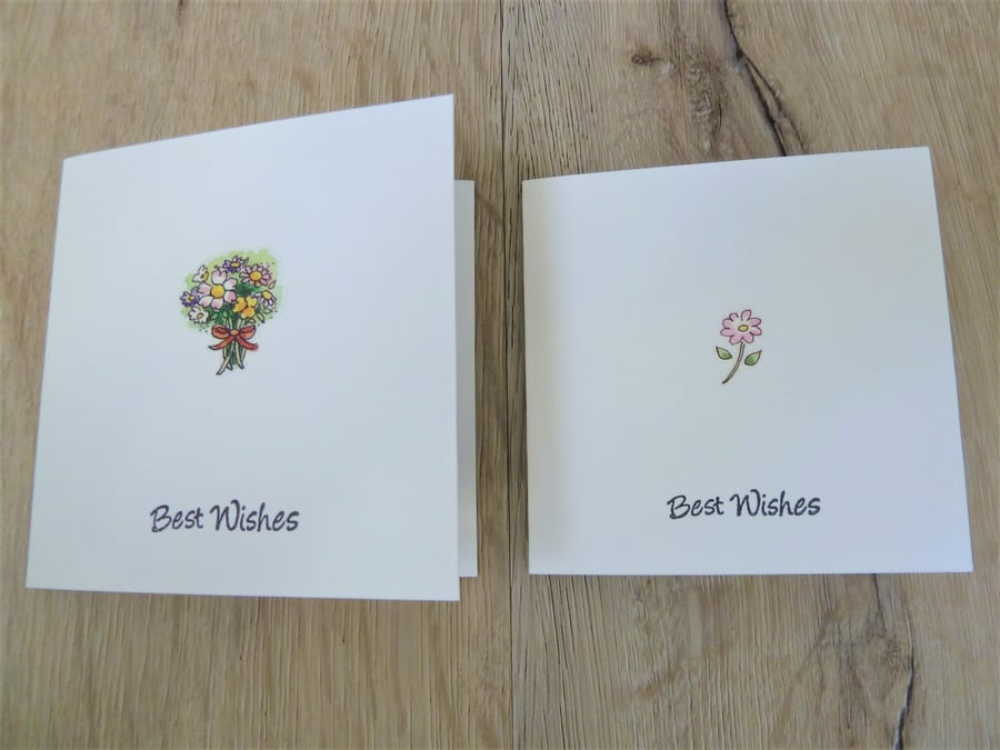 best wishes mini cards