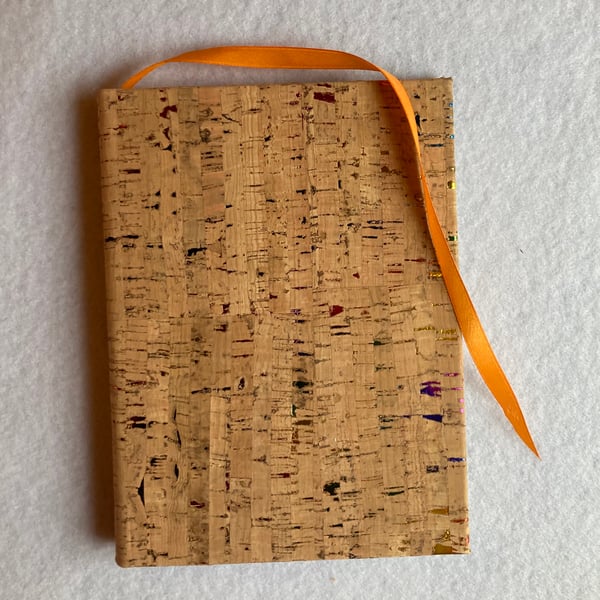 Cork-covered Book for Writing