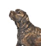 Foundry Bronze Playing Labrador Dog Statue Large Bronze Metal Sculpture - Image 9