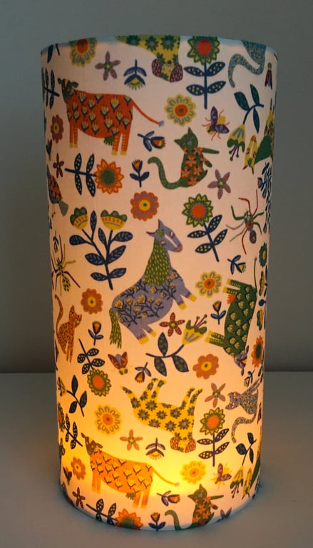 Liberty Folks Tale- Handmade Nursery Night Light 