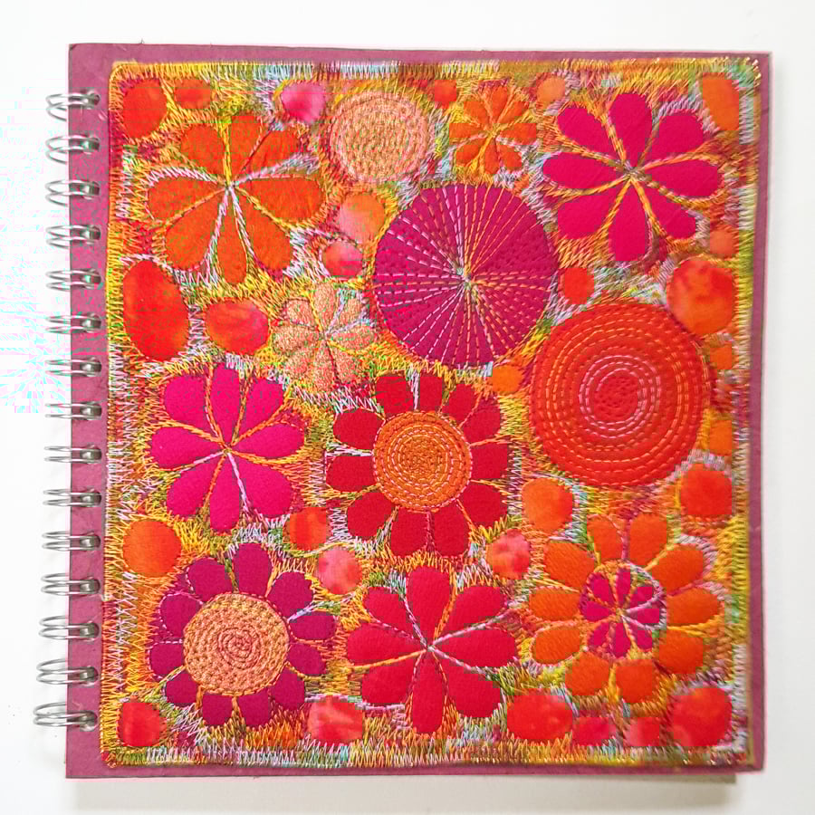 Sketchbook Textile Notebook Cover 