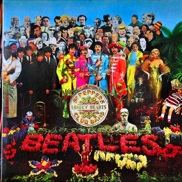 Beatles Sergeant Pepper's Lonely Hearts Club Band Photograph Print