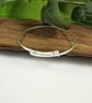 Sterling Silver Bangle with Spiral Decoration. Size Large 21cms - Image 7