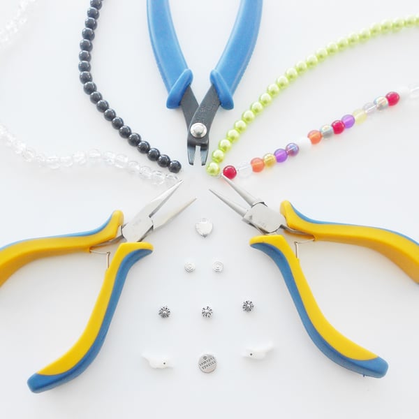 Custom order for Wendy, white and purple earrings