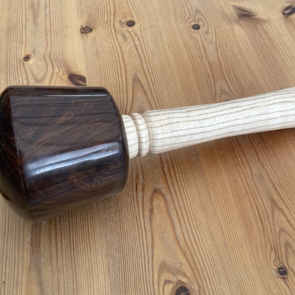 Lignum vitae carvers mallet