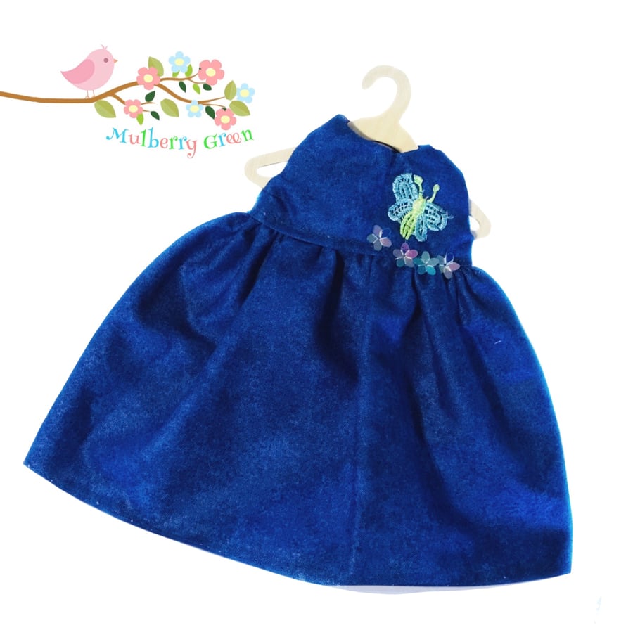Special Offer - Royal Blue Butterfly Dress