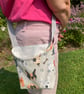Dog lover's Cross-body style peg bag. Portraits pups fabric - Image 4
