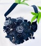 Black Victorian bib boho chic necklace choker  - Image 1