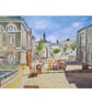  Art print of Royal William Yard Plymouth from original watercolour painting A4 - Image 1