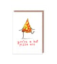 Hot Pizza Ass ValentinesBirthdayAnniversary Card