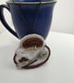 Coffee bead embroidery decoration 