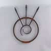 Wall Decor Sculpture - Forged Steel and Copper