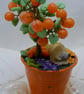 Orange Fruit Tree with sleeping Dog. - Image 4