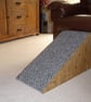 32cms H. x 65cm L. Doggy Ramp Natural Wood Sides with New Luxury Two Tone Grey C - Image 3