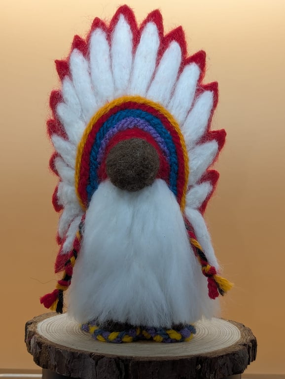 Indian Chief Gnome
