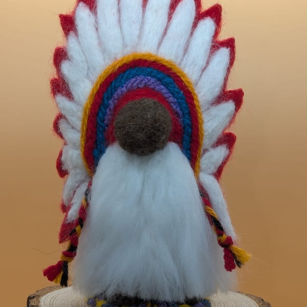 Indian Chief Gnome