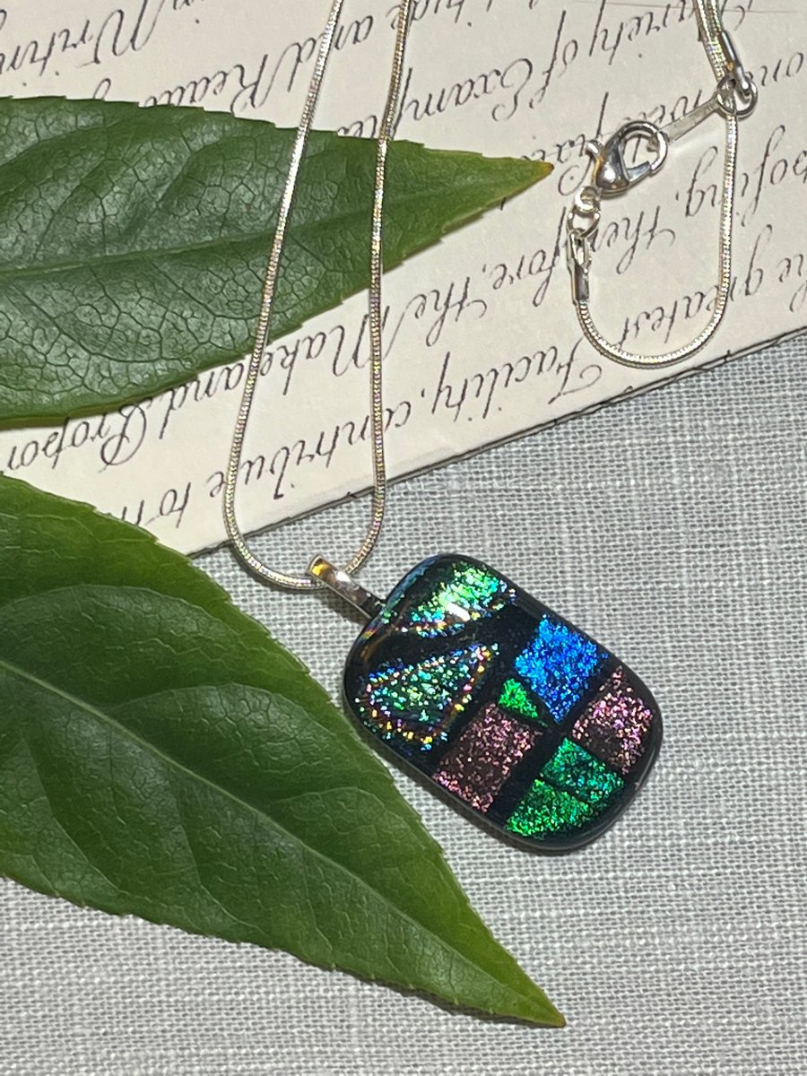 Fused Glass Pendant