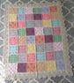 Nature’s Walk Vintage Colours Crochet Blanket - Image 1