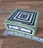 Container for small desk items - with lid and button closure - Image 4