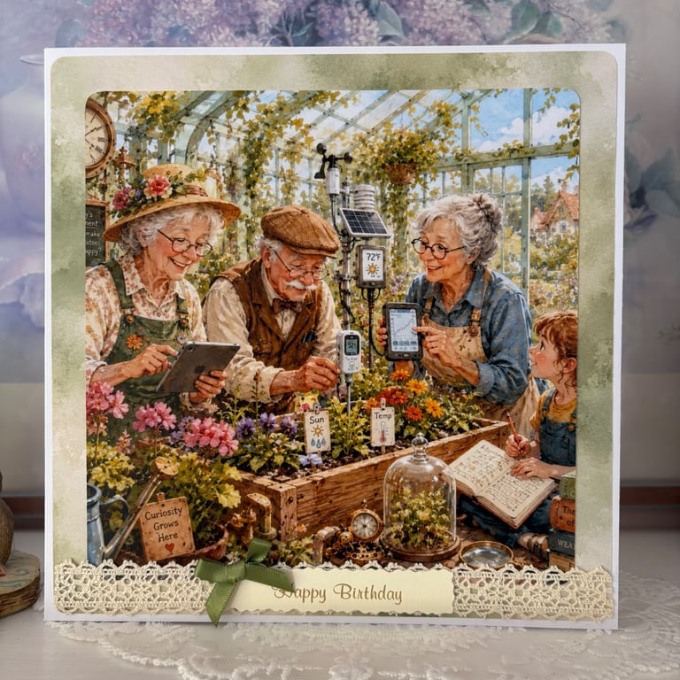 Greeting Card - Growing Together - C 0012