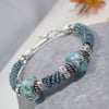 Azure Blue Plated Bracelet