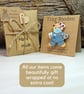 Dental Nurse Badge, Handmade Dentist Bear Pin, Dentist Brooch Graduation Gift - Image 5