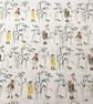 Winter Elves Lemon Acufactum cotton quilt fabrics from quarter metre - Image 2