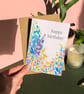 Happy Birthday Wildflower Card - Image 1