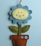 Craft kit - sewing kit make a happy felt flower - Image 2