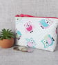 Larg coin purse, owls - Image 1