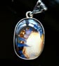 21x16mm Australian Boulder Opal Pendant