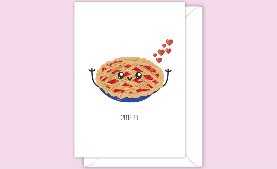 Funny Anniversary Card, Cutie Pie