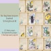 Tiny Flame Keepers Scrapbooking, Ephemera, Journal, Digital Download