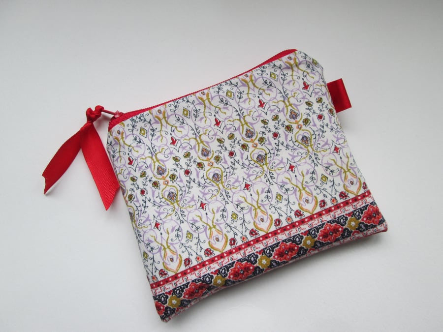 Pretty Floral  Coin Purse